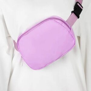 Lavender Crossbody Belt Bag NWOT